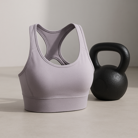 athletic sportswear and fitness equipment, energetic studio